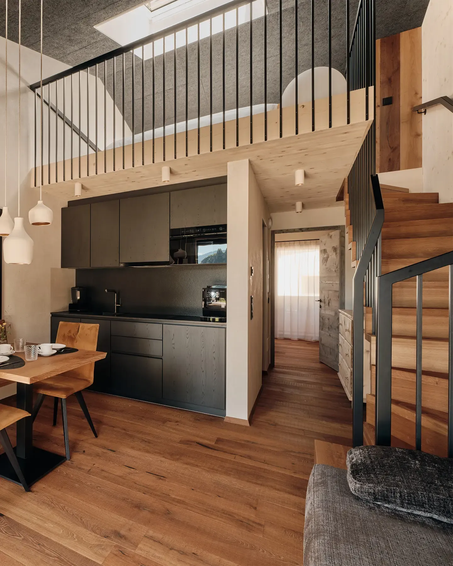 Interieur der Suite i - Maisonette Suite