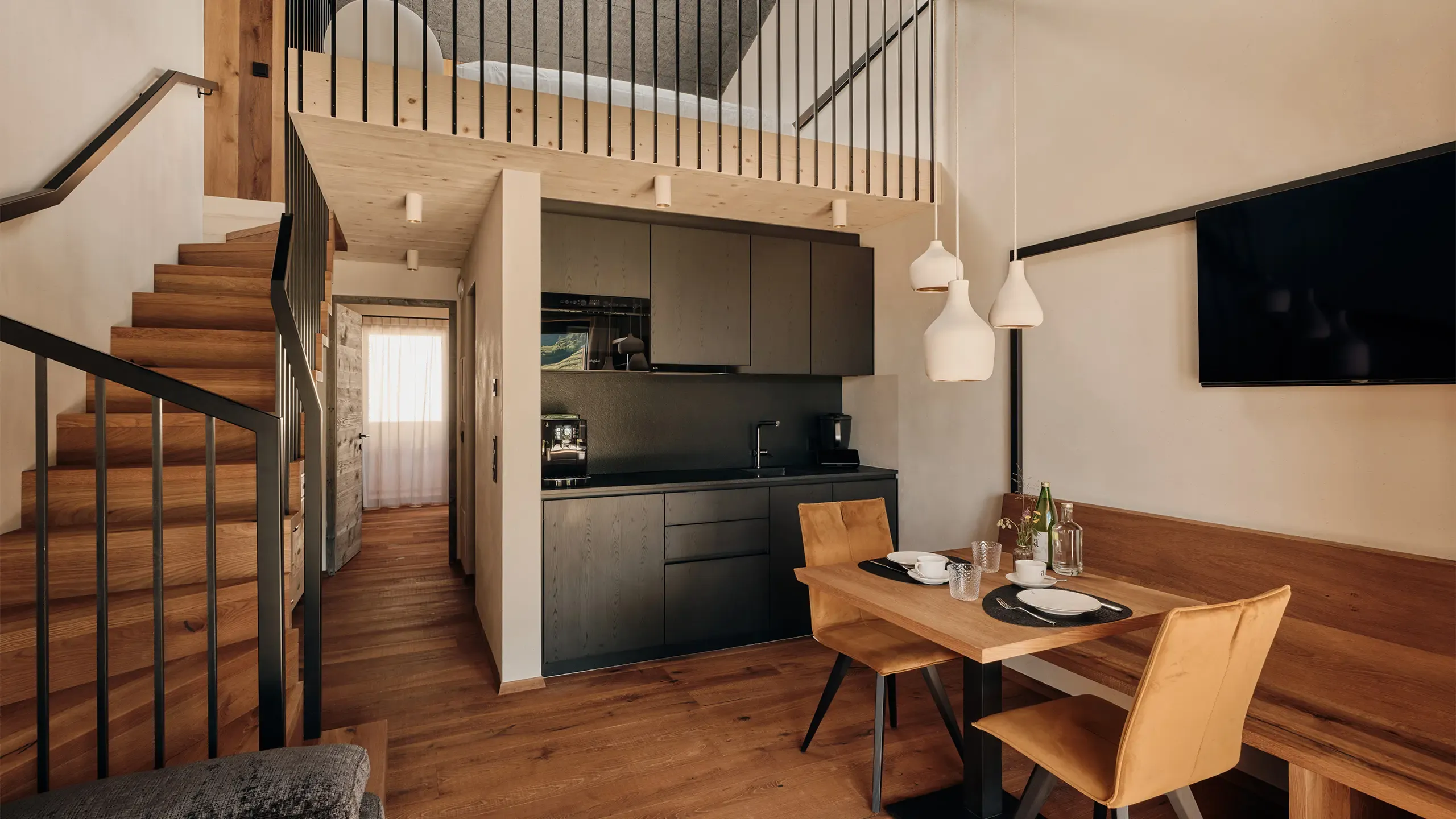 Suite n – Wohnraum