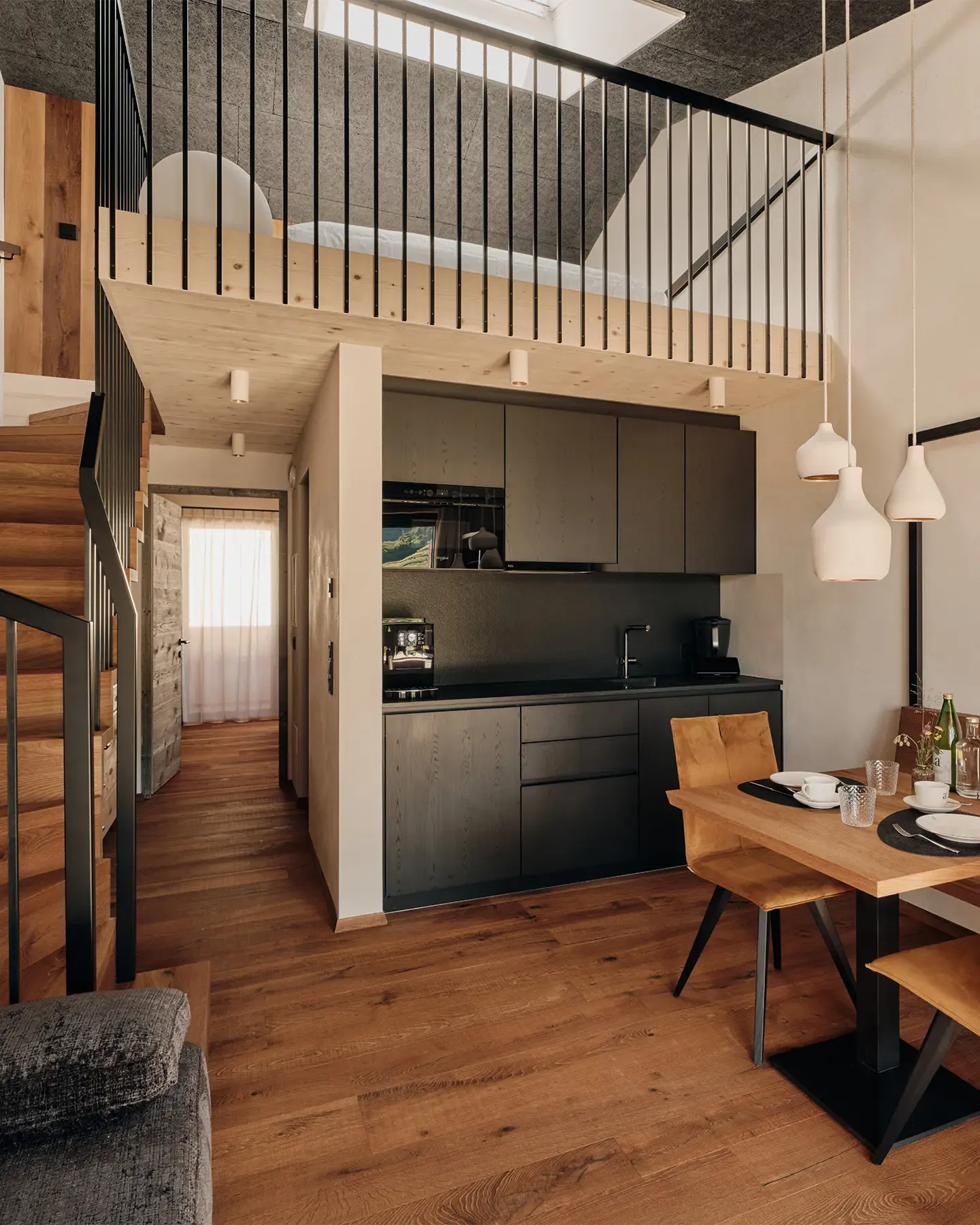 Interieur der Suite n - Maisonette Suite
